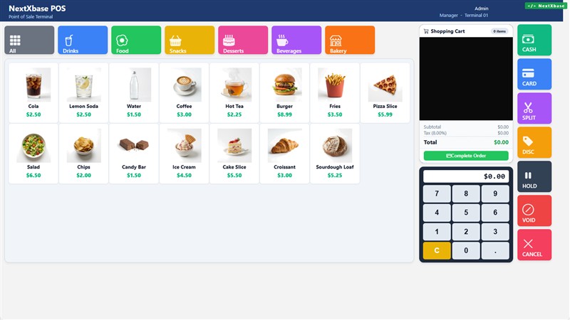 POSvfp running in the browser